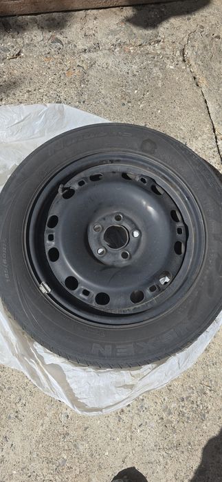 Jante tabla cu anvelope 185/60 r15 polo fabia ibiza a3 golf