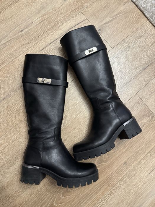 Cizme piele, Anna Cori, marimea 36