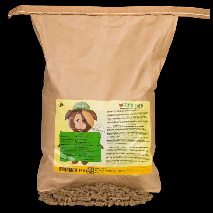 Hrană câini DARF Light 14kg (Cold Pressed) - Sigilat - Premium