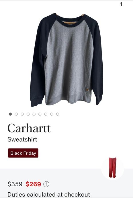 Carhartt блуза XL - 29 лв