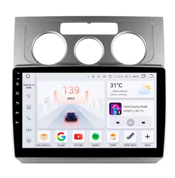 Мултимедия 9" за VW Touran I ANDROID 14 CARPLAY навигация RDS GPS