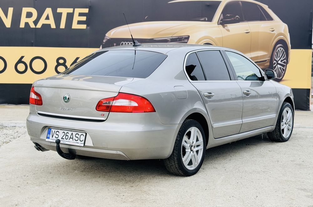 SKODA SUPERB 2010 2.0D E4 Automat Rate Avans 0 Doar cu Buletinul