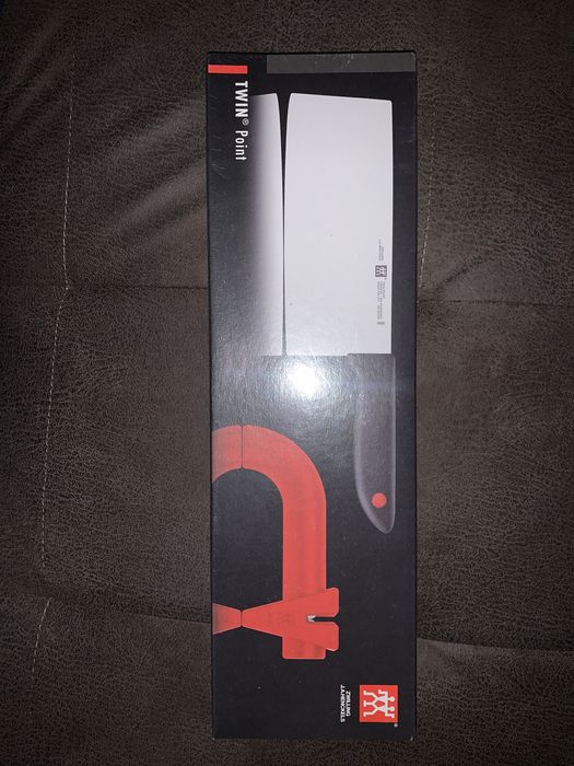 Set cutitul bucatarului chinez + ascutitor lama Zwilling Twin Point