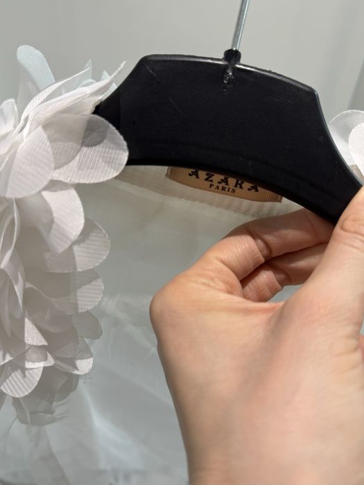 Ефектна бяла риза