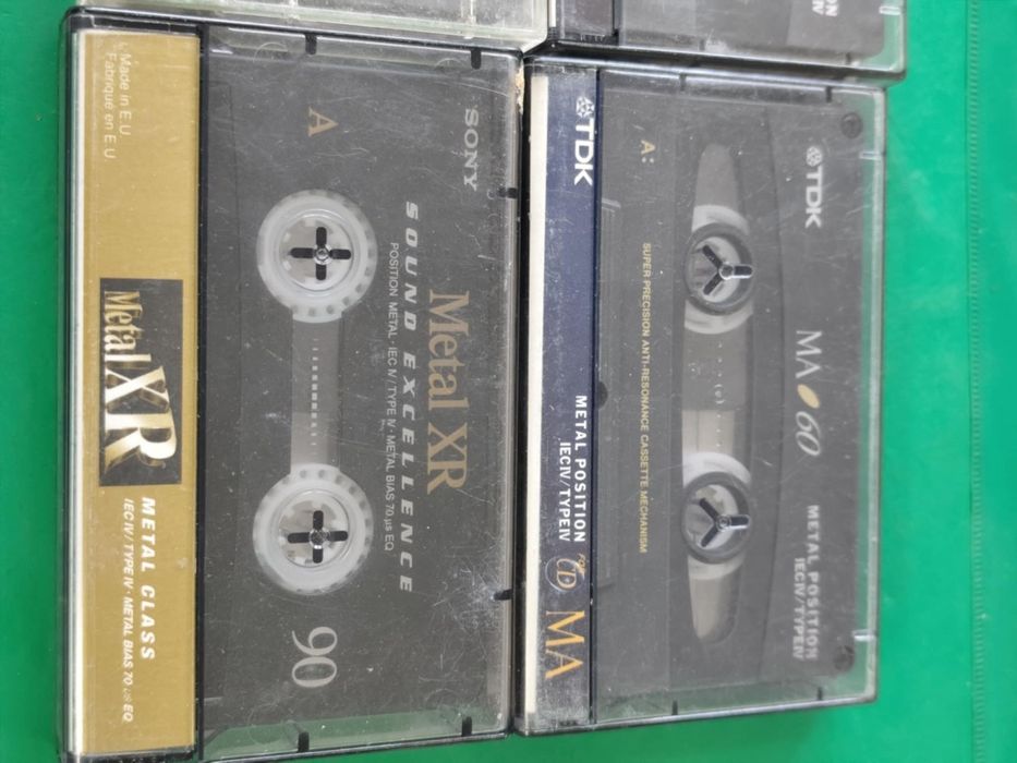 Лот аудио касетки 4 броя metal position