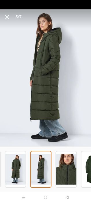 Geaca lungă de damă pentru toamnă/iarnă