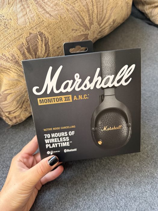 Marshall monitor 3 слушалки