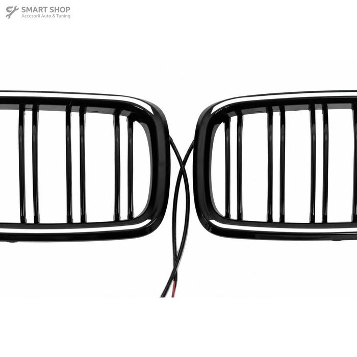 Grile Centrale Iluminate BMW Seria 3 F30 F31 (2011-2019) Negru M Desig