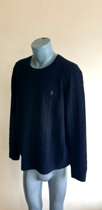 POLO Ralph Lauren Cable Wool / Knit / 2XL  ОРИГИНАЛ! Мъжки Пуловер!