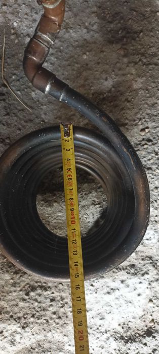 Serpentina cupru pentru soba