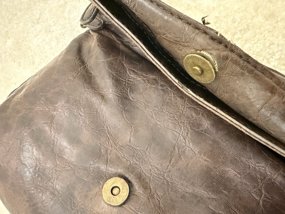 Geanta crossbody Nine West - piele ecologica, maro inchis