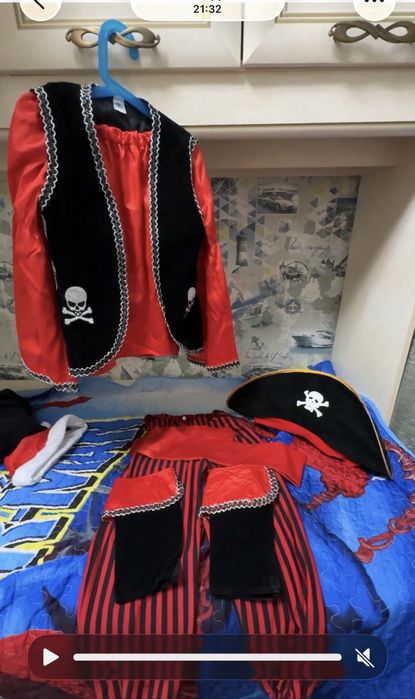 Продам костюм пирата