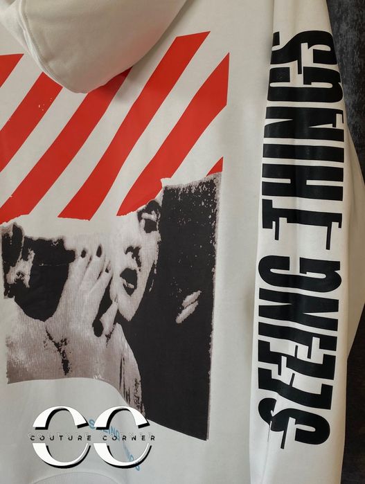 Hanorac OFF-White • Calitate TOP • Marilyn Monroe Print