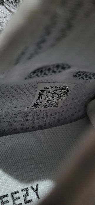 Adidași Yezzy boost 350 V2 white static (42)