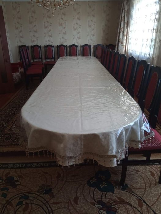 натуральные деревянные стол