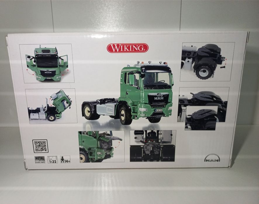 1:32 Wiking MAN TGS 4x4