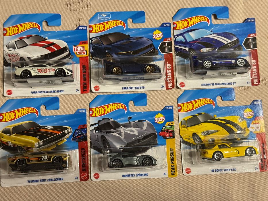 Hot Wheels Mainline модели