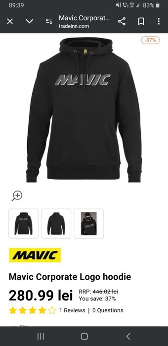 Mavic,Zeus hanorace modele deosebite