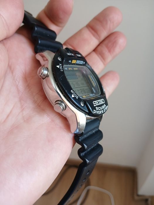 Seiko M796-5A10 Scuba Diver's 200m cu afișaj digital