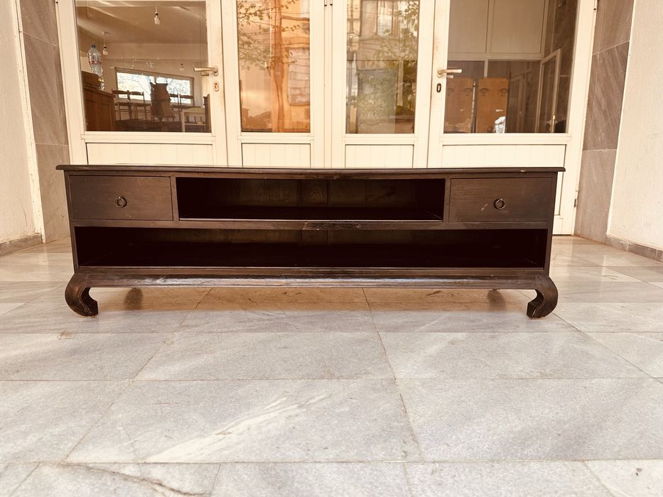 ТВ шкаф / ниска секция – масивен, скандинавски стил