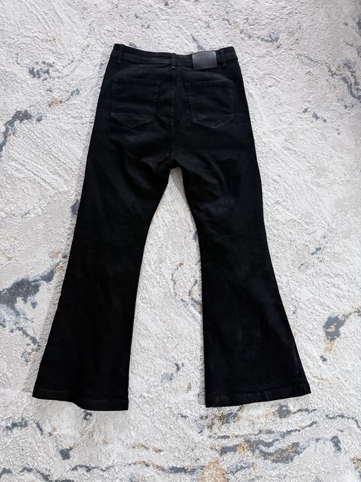 Клеш джинсы черные