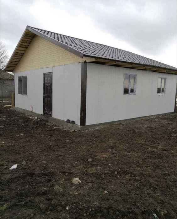 Casute modulare din strctura metalica