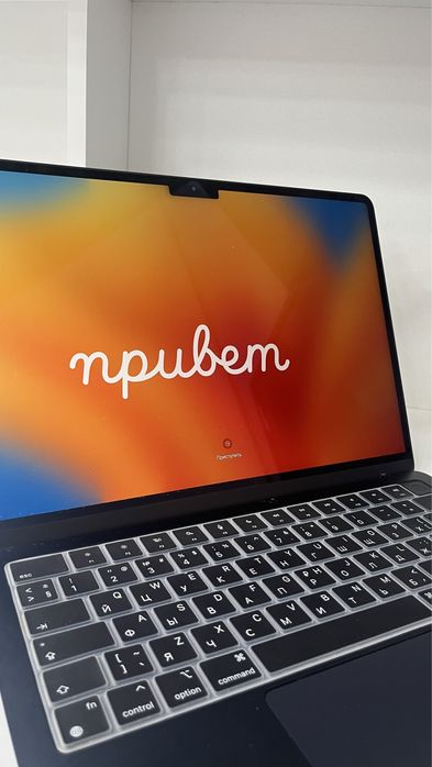 Macbook air m2, 2022, 100% емкость