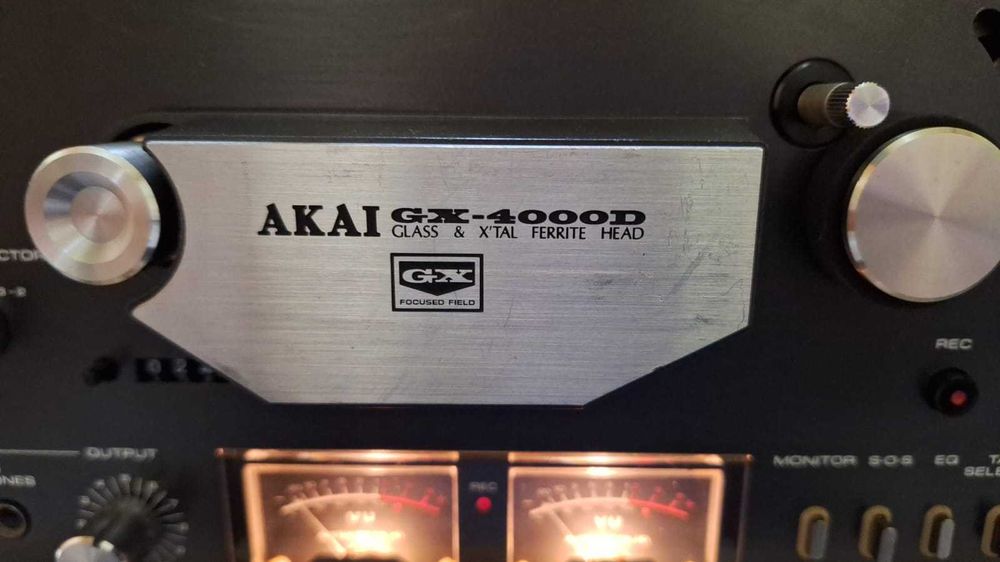 Magnetofon Akai GX-4000D Black edition.