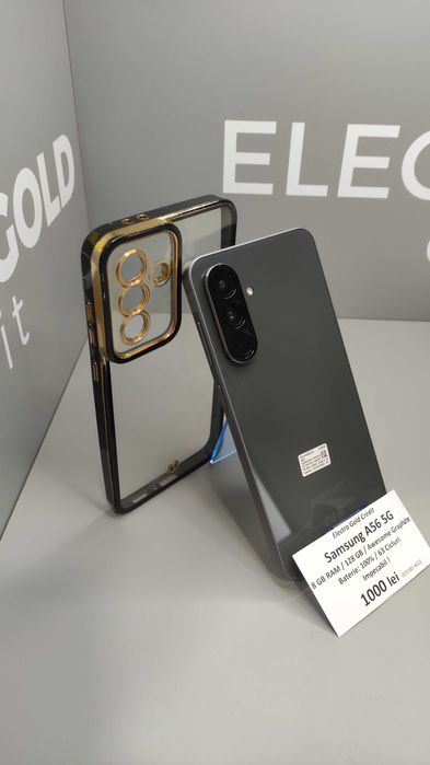 Samsung A56 5G 8GB RAM/128GB/Graphite/Bateria 100% ID1182-AG2