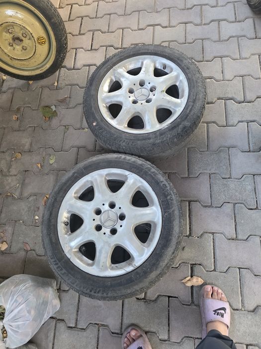 Диски с резиной мерседес 210