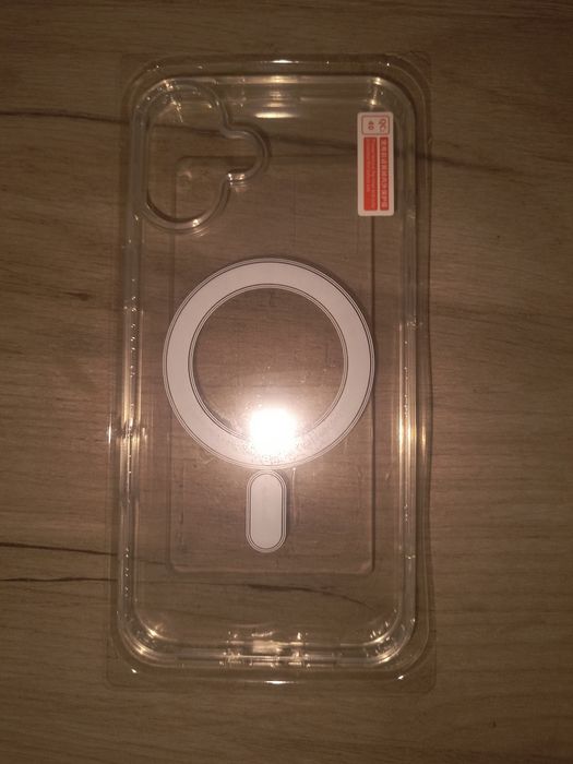 Husă Transparentă MagSafe iPhone 16 Plus - Clear Case Magnetică, Nouă