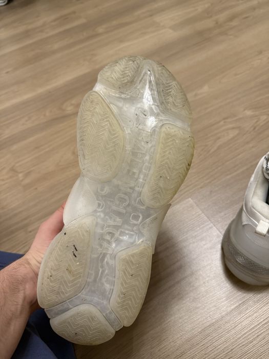 Vand balenciaga triple S white size 42