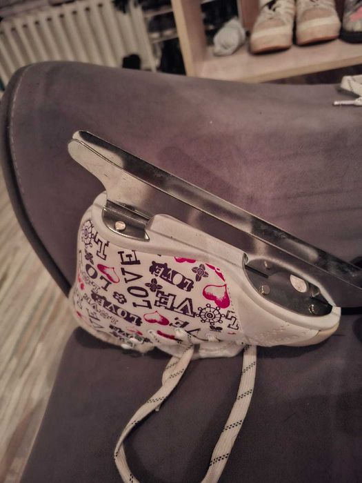 коньки для девочки снегурки 31 размер (от 2 до 6лет)