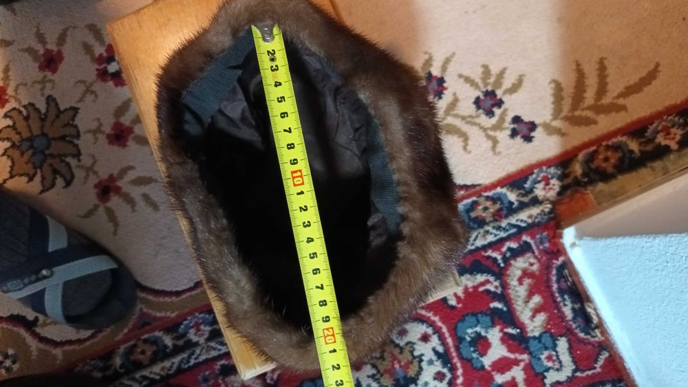 Caciula de blana naturala nr.9