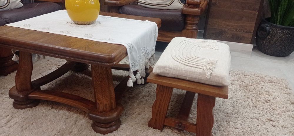 Комплект диван+ фотьойл+табуретка+холна маса