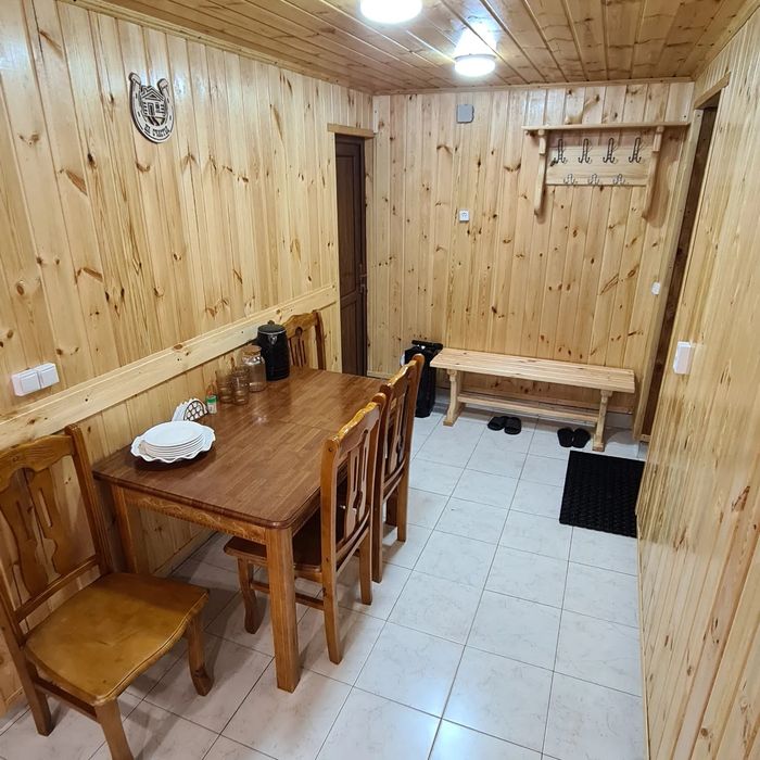 Семейная баня с бассейном