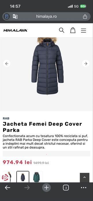 Geaca de iarna Rab