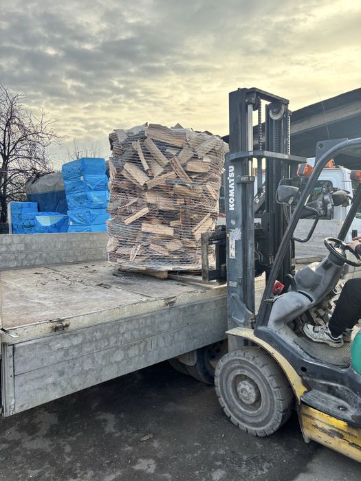 Lemne de foc paletizate, 0.9mc, fag, 1.2 m x 1.6 m