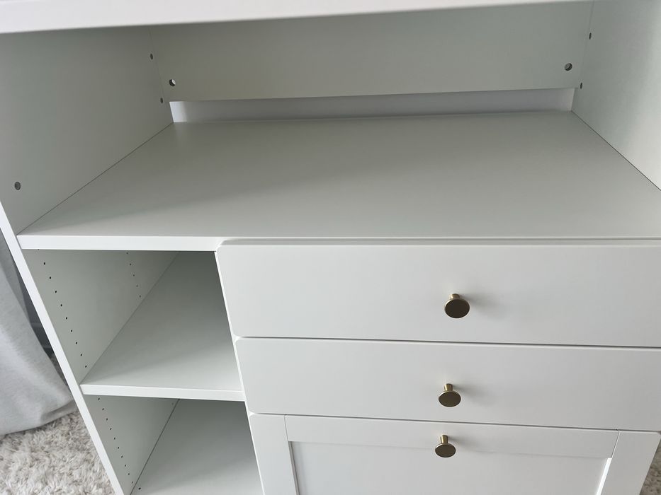 Masa infasat / birou reglabil SMASTAD Ikea