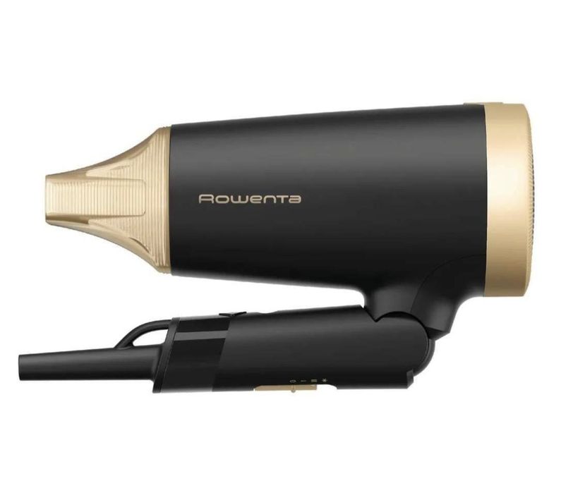 Сешоар Rowenta - CV1830F0, 1900W, 2 степени, черен/златист