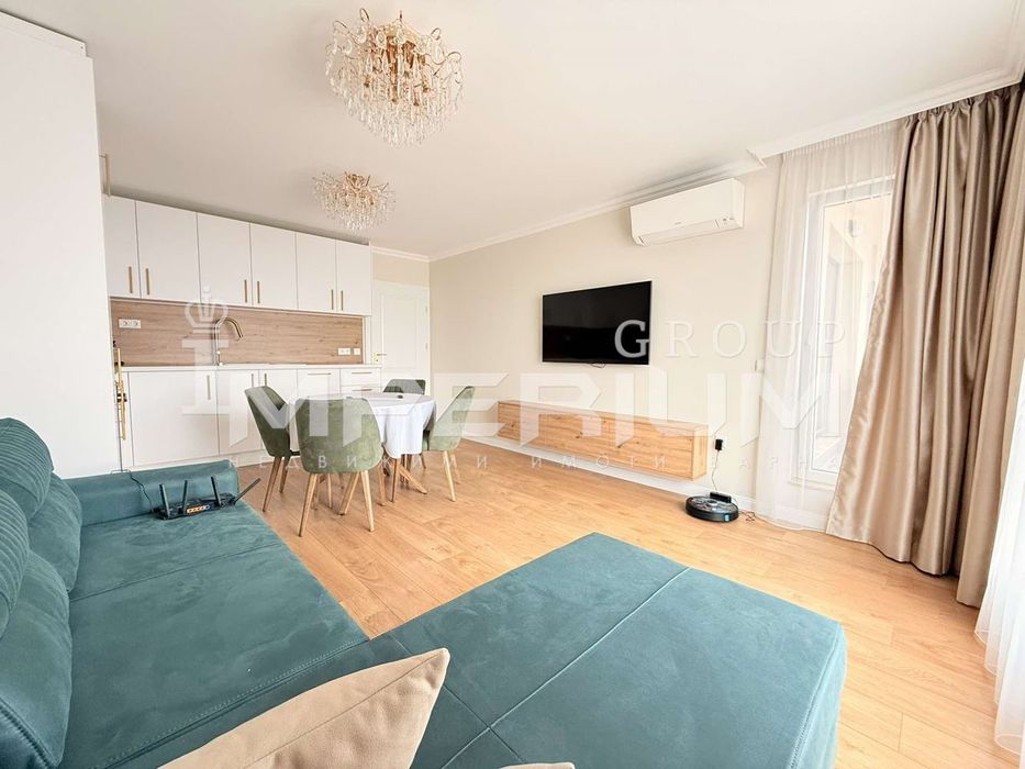 Двустаен апартамент с ПАРКОМЯСТО под наем в района на Виница, гр. Вар