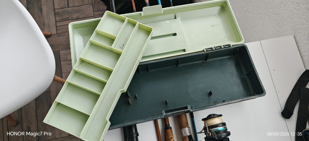 Ретро рибарски макари и въдици