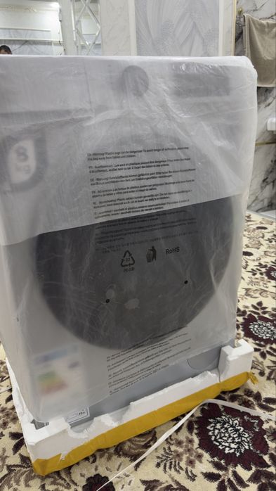 Сотилади кир ювиш мошинаси RULLS 8кг янги, ишлатилмаган холати аъло