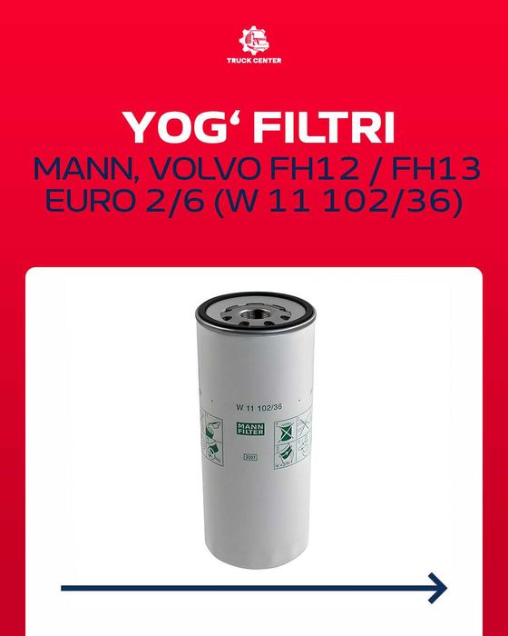 Фуралар учун фильтрлар ОПТОМ нархларда