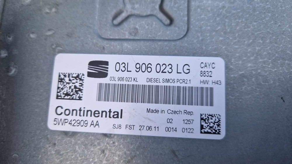 ECU Passat b7 1.6 tdi