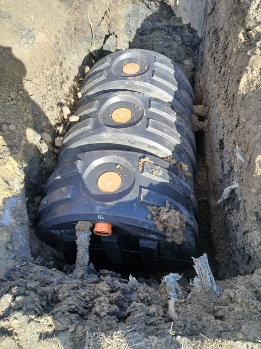 Fosa ecologica cu 2 compartimente 3000 l