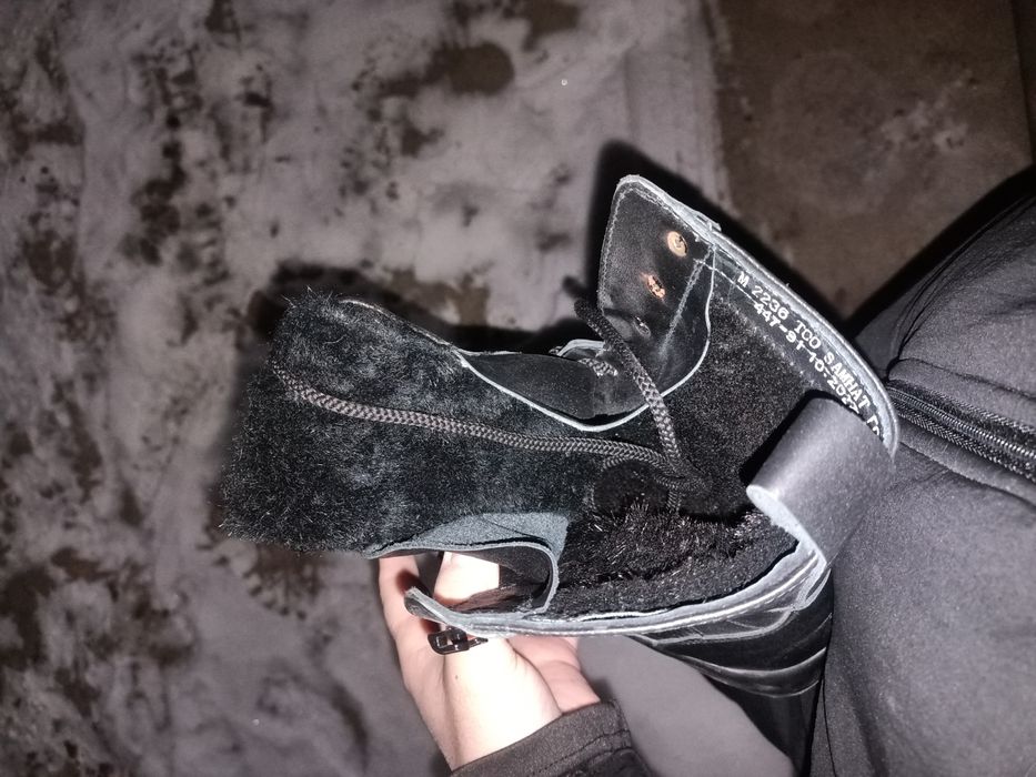 Берцы зимный новый