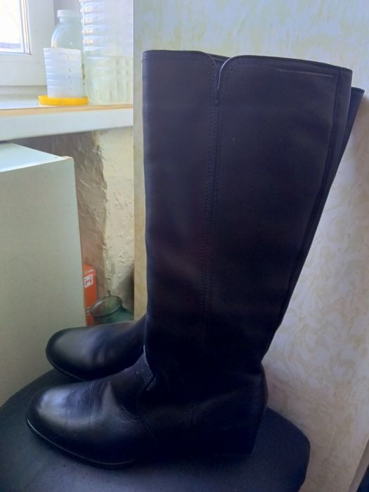 Сапоги натуральная кожа