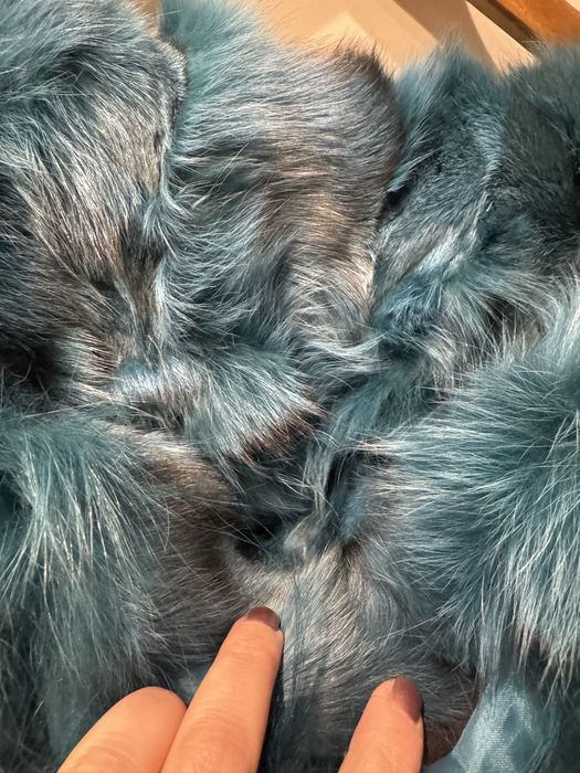 Зимно яке от естествен косъм