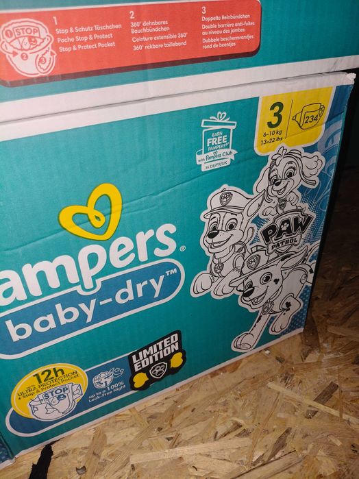 Sutece Pampers cutie